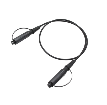 Kwaliteit  IP68 OPT SC/APC to OPT SC/APC Outdoor 5.0mm Waterproof Armored Fiber Jumper Patch Cord FTTA fabriek