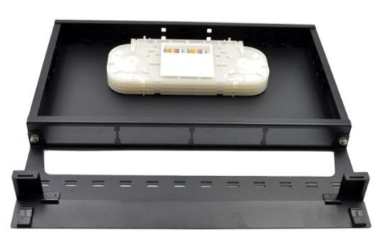 19“ het Flardcomités LC 1U van FTTH MPO MTP het de Modulerek van de Vezelcassette zet op