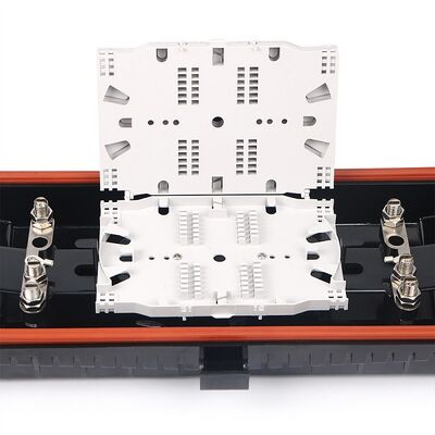 Het Type van de Lassluiting IP68 van de 288 Kernvezel de Optische Horizontale Gezamenlijke Doos van de Vezelkabel