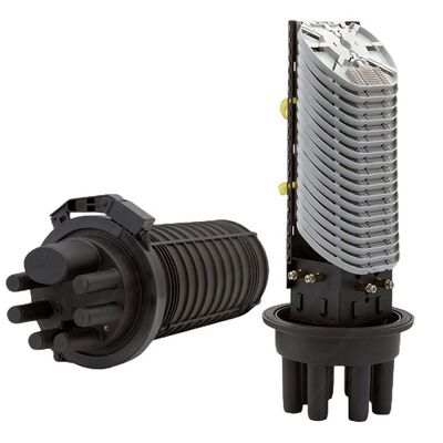 De verticale van de de Sluitingslas 144Core 288Core van de Koepelvezel Optische van de de Koepelvezel optische Gezamenlijke Doos