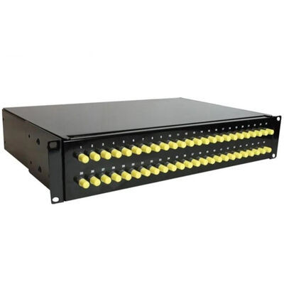 19“ 2U-het Comité van het Vezelflard het Rek zet Vast Type 48 Kern opFC Adapter