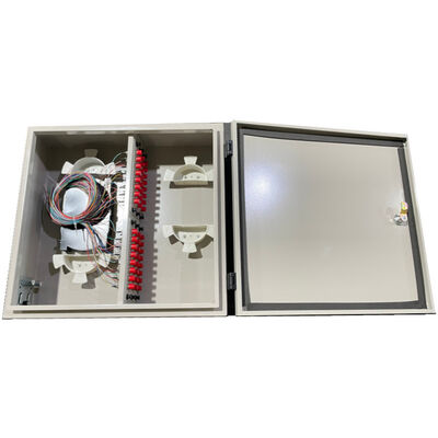 De 48 Kernmuur zet de Doos Openlucht Waterdichte 48F LCD Adapter op van de Vezeldistributie
