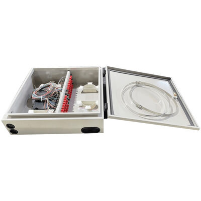 De 48 Kernmuur zet de Doos Openlucht Waterdichte 48F LCD Adapter op van de Vezeldistributie