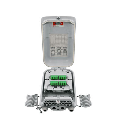 FTTx1x8 PLC de Doosdistributie IP68 16Cores van de Vezel Optische Splitser
