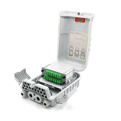FTTx1x8 PLC de Doosdistributie IP68 16Cores van de Vezel Optische Splitser
