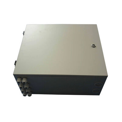 Van de de Vezeldistributie van Grey Fiber Optic Enclosure Outdoor LC ODF Eindkern 96