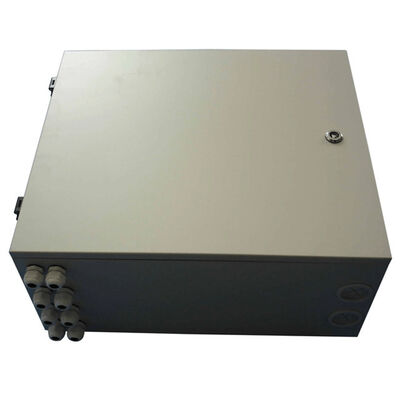 Van de de Vezeldistributie van Grey Fiber Optic Enclosure Outdoor LC ODF Eindkern 96