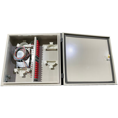 De 48 Kernmuur zet de Doos Openlucht Waterdichte 48F LCD Adapter op van de Vezeldistributie