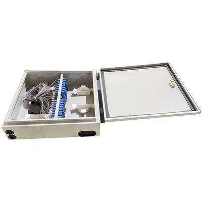 De 48 Kernmuur zet de Doos Openlucht Waterdichte 48F LCD Adapter op van de Vezeldistributie