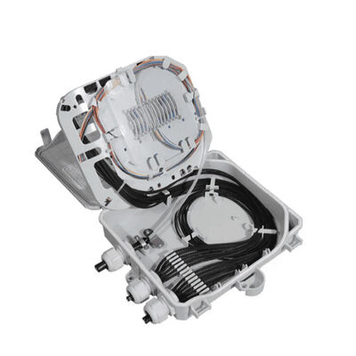 Lichtgrijze vezel Optische Einddoos 12Cores Binnen/Openluchtsc/lc/st/fc