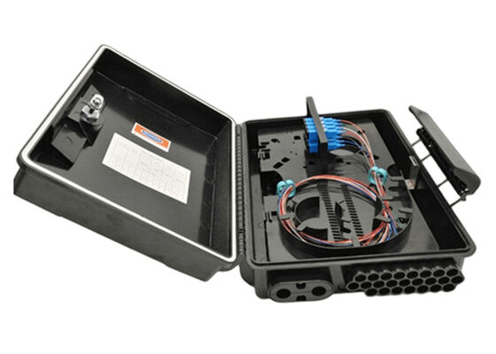 24Port Muur van de vezel zet de Optische Bijlage/Pool opzet APC/UPC FTTB op