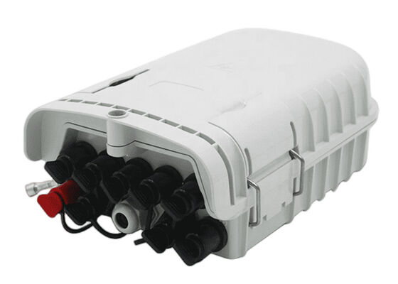 ABS PLC 8 de Beëindigingsdoos Grey Optical Terminal Enclosure IP65 van de Havenvezel