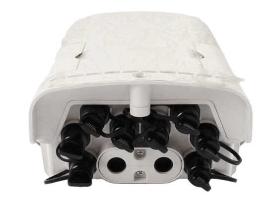 ABS PLC 8 de Beëindigingsdoos Grey Optical Terminal Enclosure IP65 van de Havenvezel