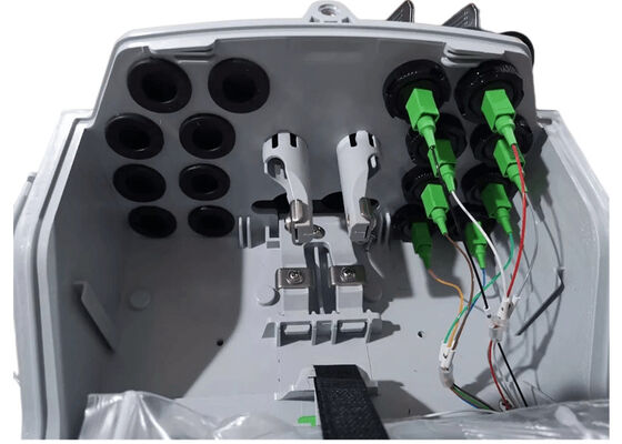 Optische de Beëindigingsdoos Waterdicht MINI Termination Box IP68 van de 16 Havenftth Vezel