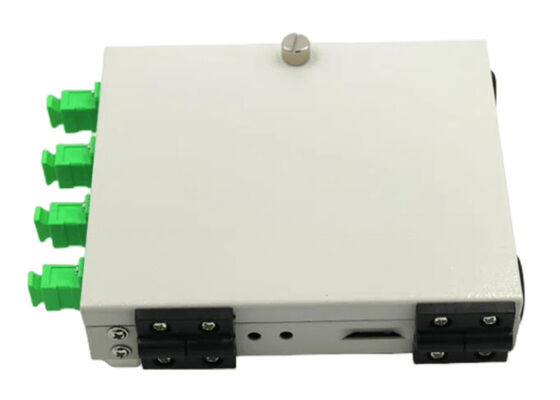 Mini Wall Mount 4 van de de Beëindigingsdoos van de Havenvezel Sc Clamshell FTTD