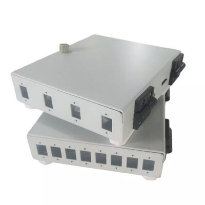 Mini Wall Mount 4 van de de Beëindigingsdoos van de Havenvezel Sc Clamshell FTTD