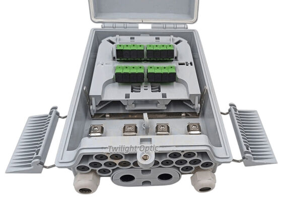 SM/de Doos Lichtgrijze 1x8 PLC van de MM.vezel Optische Splitser Splitser