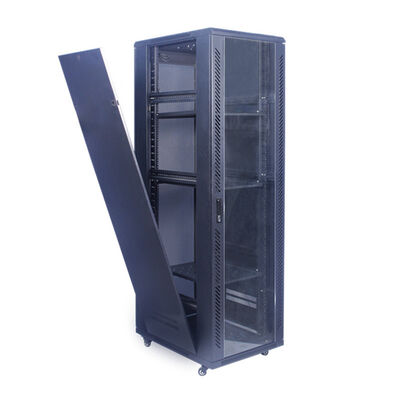 PDU-van de het Kabinetsvloer van het Serverrek de Tribune SPCC 42U 600*1000*2000MM
