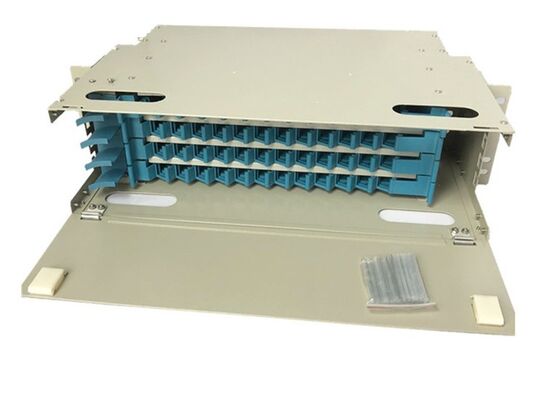 Optische de Distributieeenheid Singemode 48 Optisch het Flardcomité LC van ODF van de Havenvezel