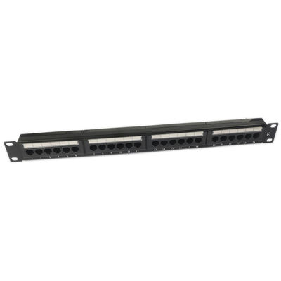 UTP 24 het Comité van het Havencat6 Flard 1U het Comité van het Hoeksteenflard Lege RJ45