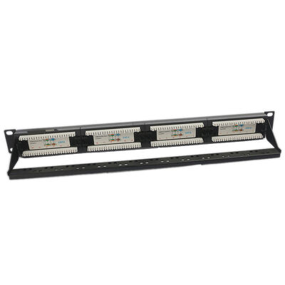 UTP 24 het Comité van het Havencat6 Flard 1U het Comité van het Hoeksteenflard Lege RJ45