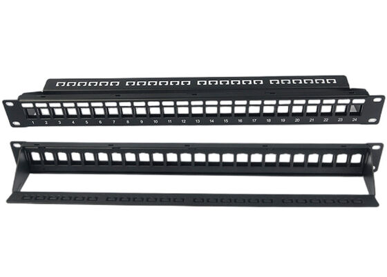 Het lege het Comité van het Netwerkflard Unshielded RJ45 24 Comité van het Haven1u Flard