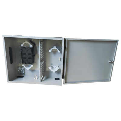 Op maat gemaakt 72Port 144Core SC/LC/FC/ST 1-deurs Muurmontage Fiber Enclosure Metal ODF