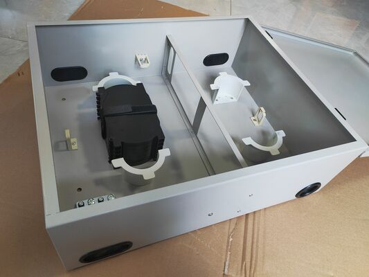 72 Port 1-door Wall Mount Fiber Enclosure 144 Fibres (LC/DX) Cold Roll Steel Sheets