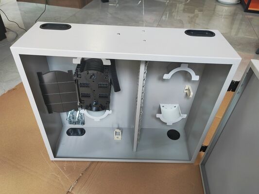 72 Port 1-door Wall Mount Fiber Enclosure 144 Fibres (LC/DX) Cold Roll Steel Sheets
