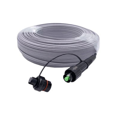 1F FastConnect Dropkabel, Buiten SC/APC Voorgeconnectoriseerde Dropkabel FTTH Dropkabel Pigtail