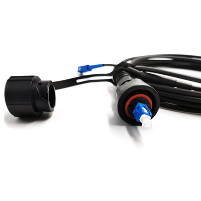 Ip68 FTTA ODVA SC naar SC UPC APC 5.0mm Buiten Gepantserde Waterdichte Glasvezel Jumper Patchkabel