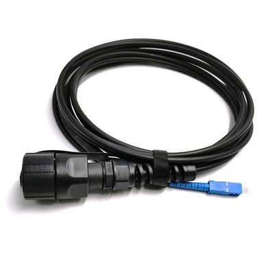 Ip68 FTTA ODVA SC naar SC UPC APC 5.0mm Buiten Gepantserde Waterdichte Glasvezel Jumper Patchkabel