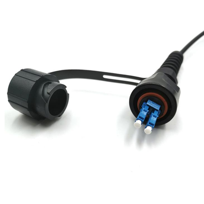 Ip68 FTTA ODVA LC naar DLC UPC APC 5.0mm Buiten Gepantserde Waterdichte Glasvezel Jumper Patchkabel